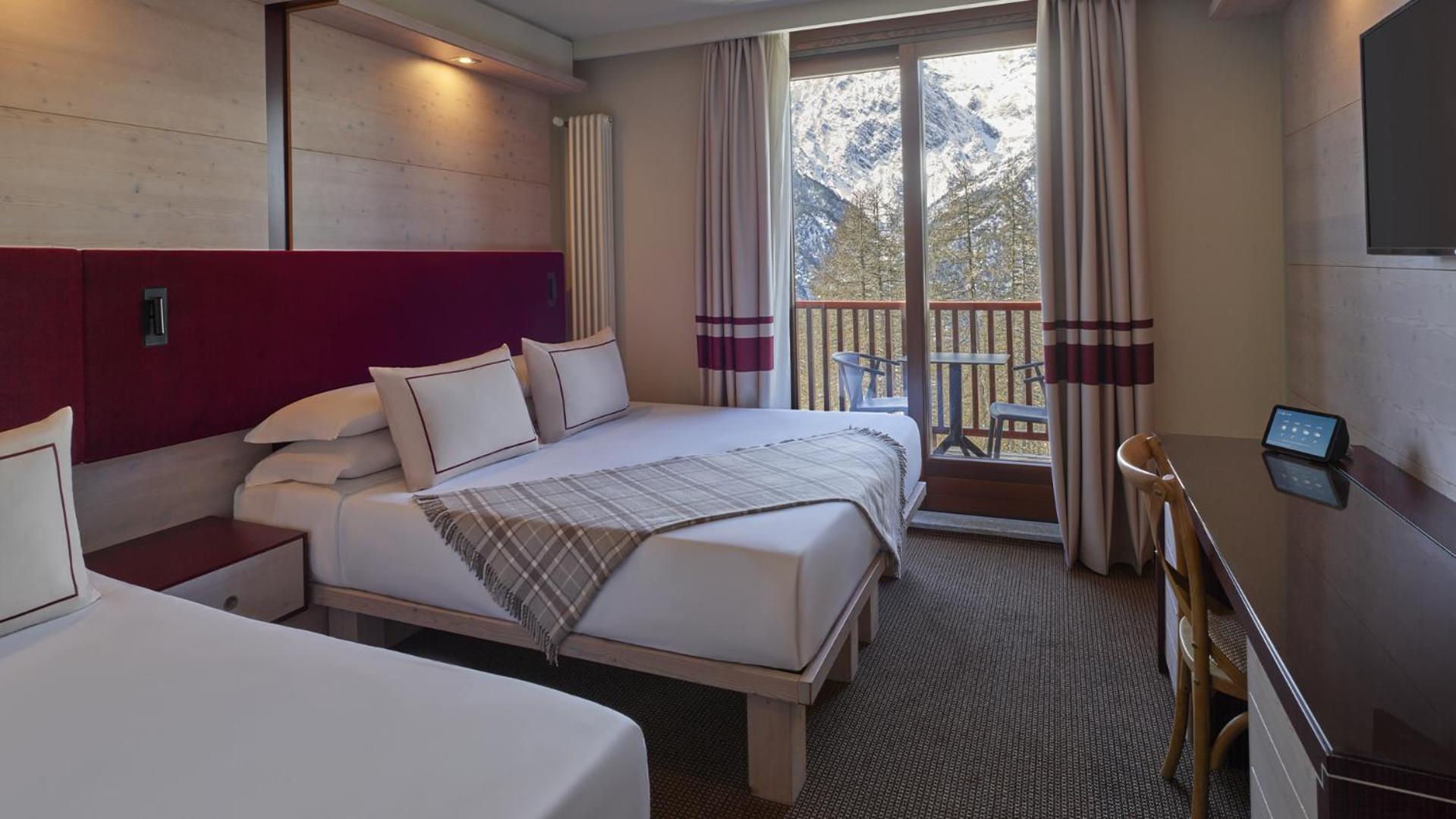 Hotel Sansicario Majestic Cesana Torinese Zimmer foto